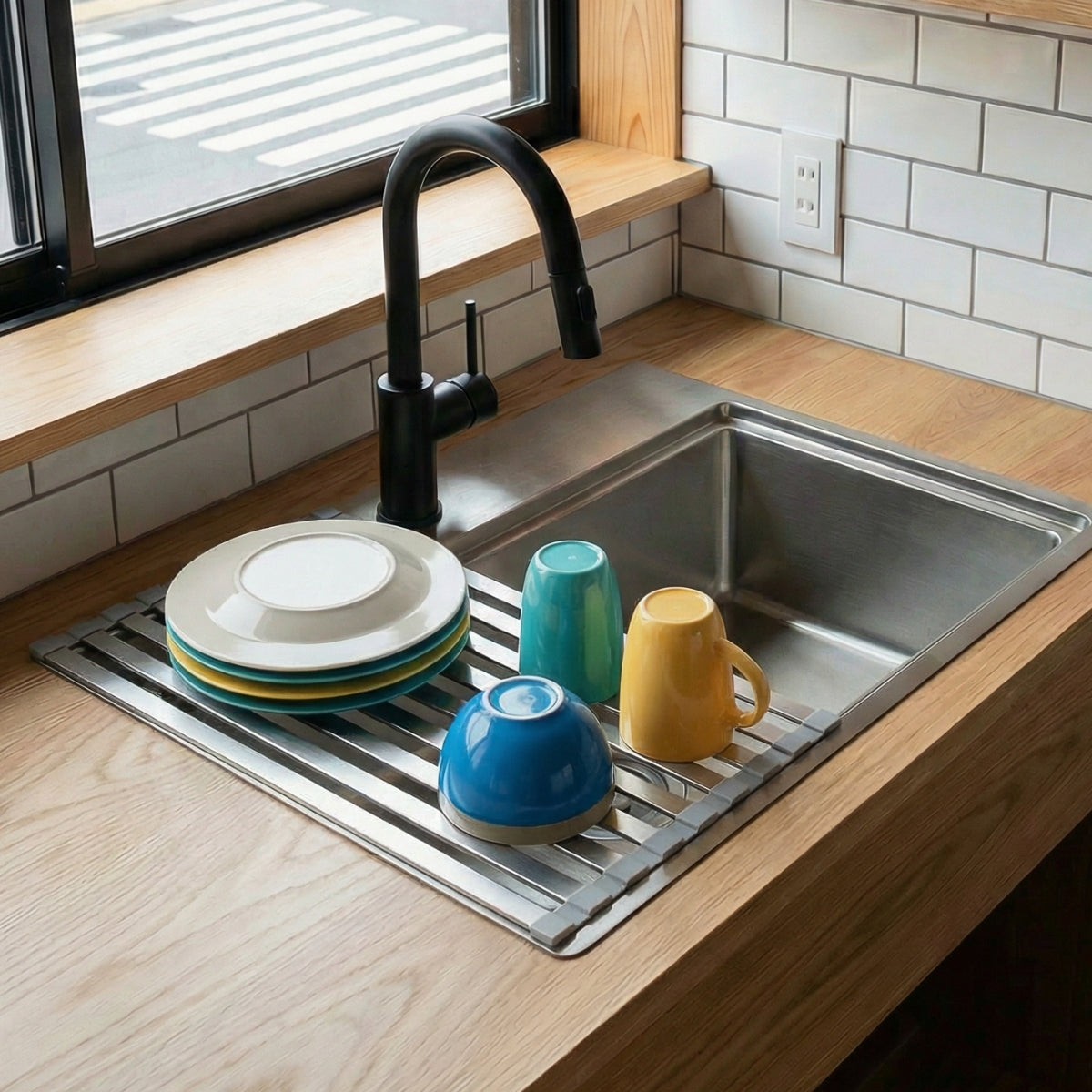 N2U 折り畳み式水切りラック