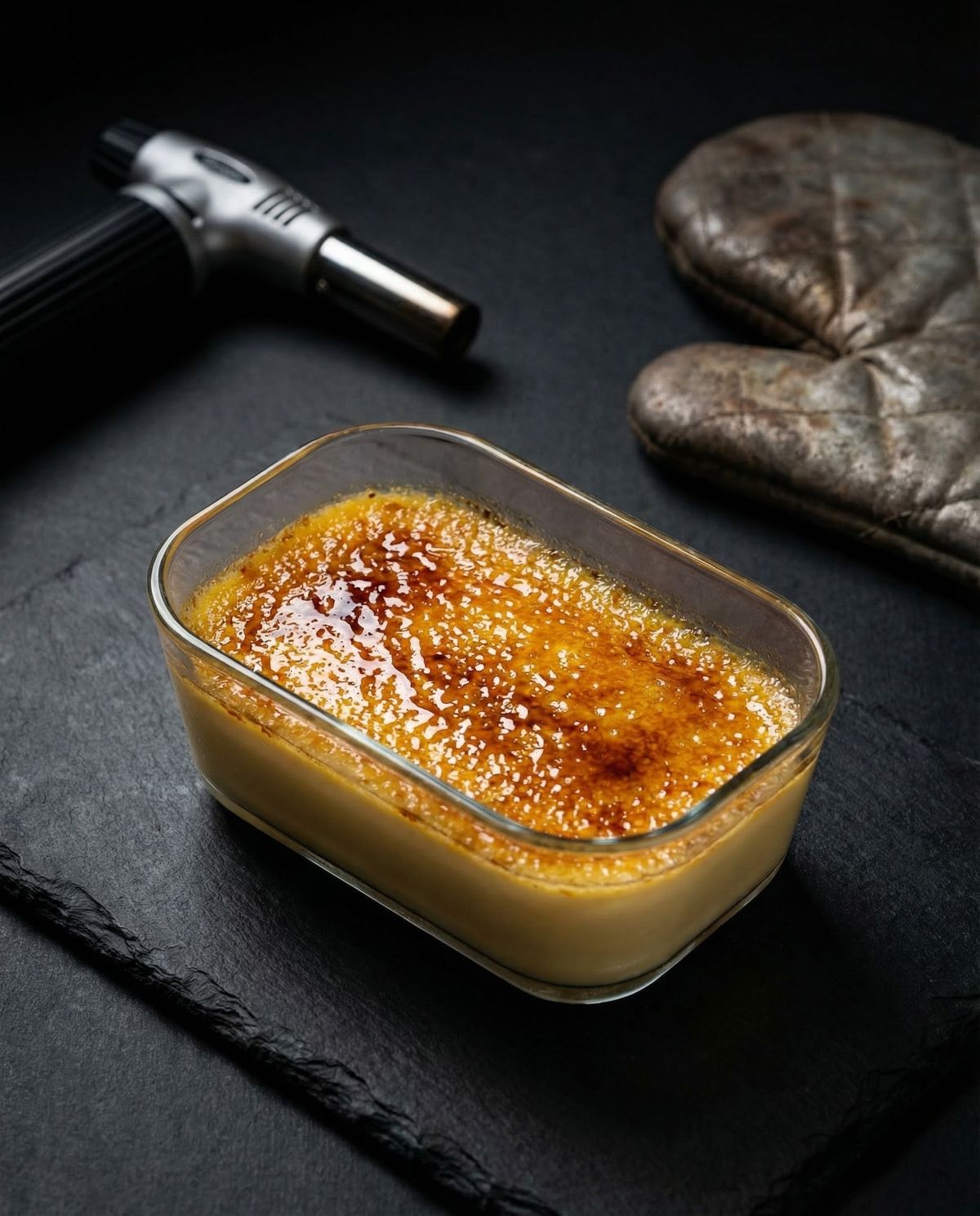 高温オーブン調理 クレームブリュレ